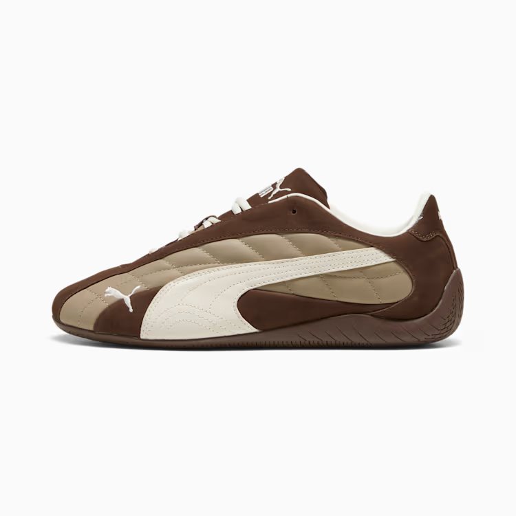 403429-01 Puma Speedcat Plus Quilted Espresso Brown Warm White (Men's)