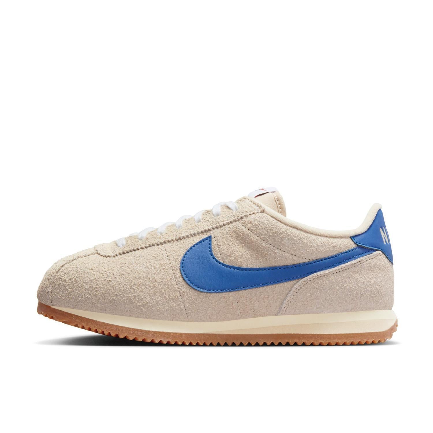 FJ2530-101 Nike Women's Cortez Vintage Suede Sanddrift Game Royal (Women's)