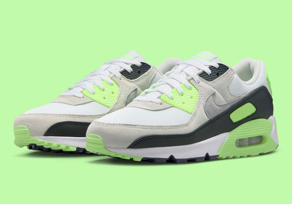 DM0029-115 Nike Air Max 90 Neon Green (Men's)