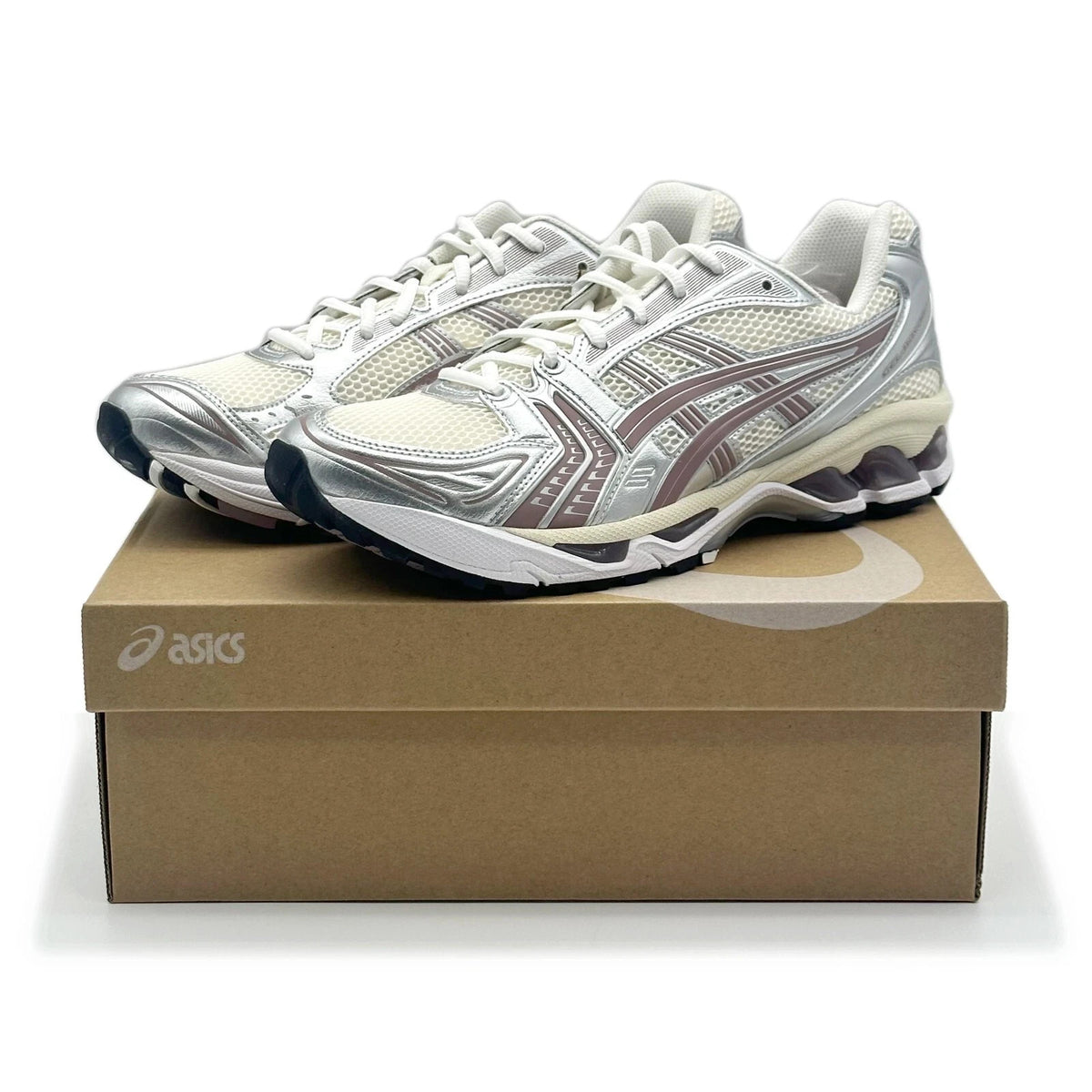 1201A954-101 KITH Ã Asics Gel-Kayano 14 "Cream/Antler"