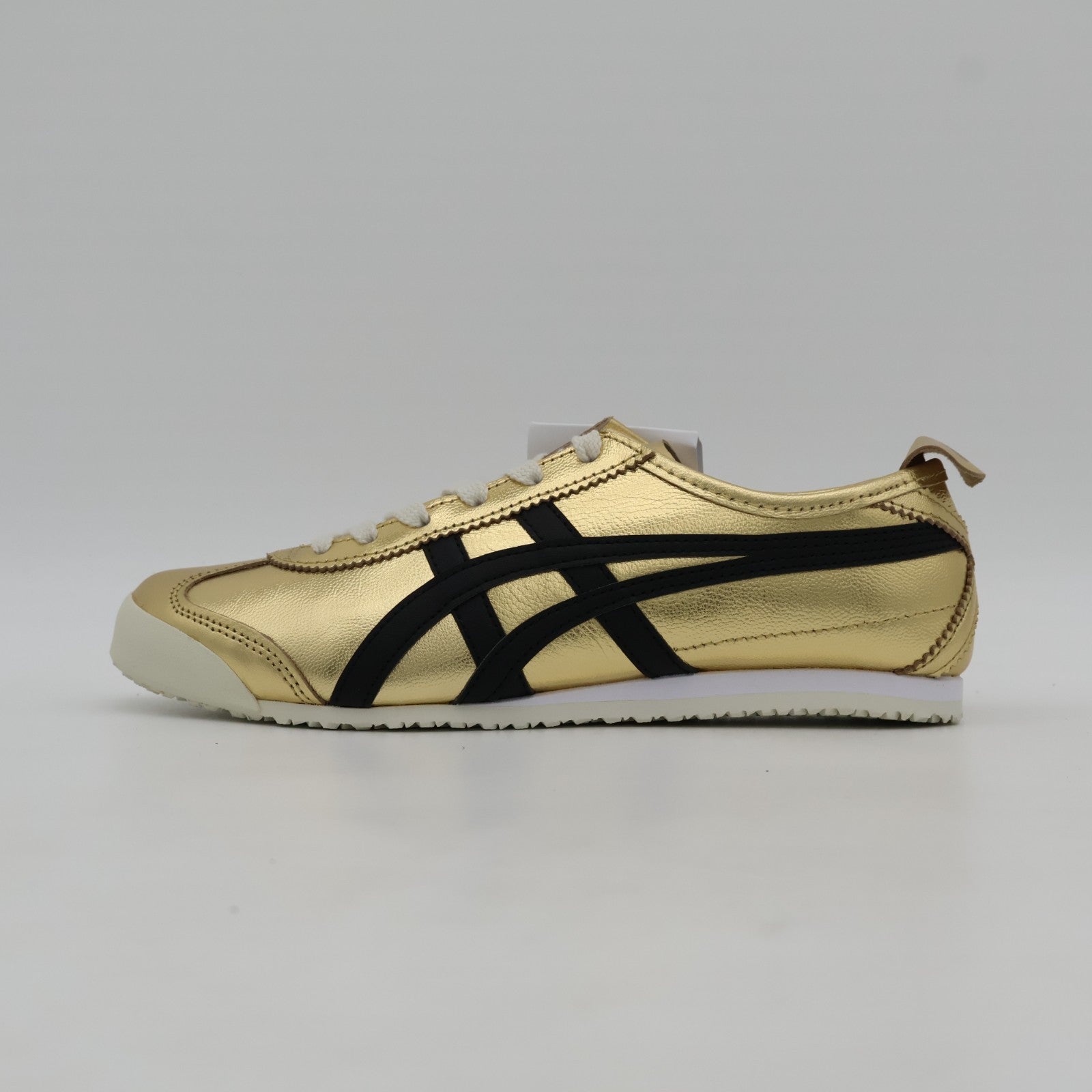 1183B566-200 Onitsuka Tiger Mexico 66 Pure Gold Black (Men's)