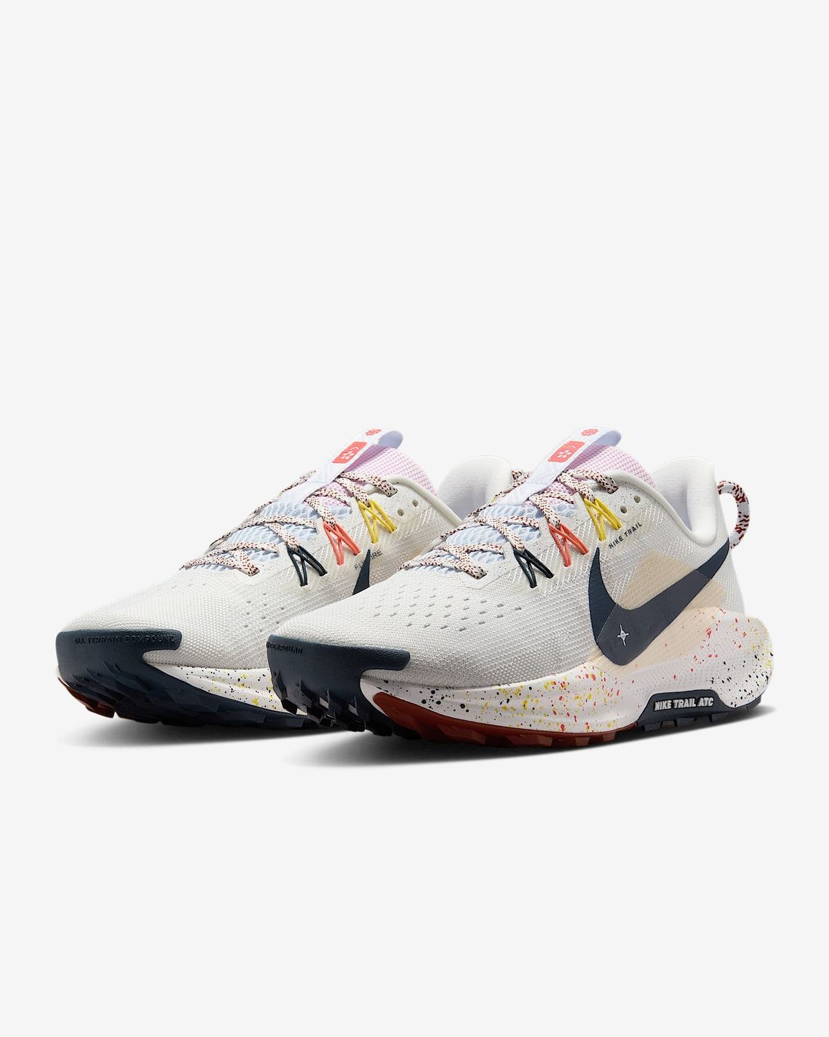 DV3865-102 Nike Pegasus Trail 5 Summit White Football Grey Pink Foam (Women's)