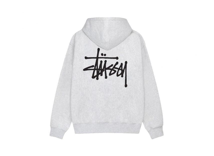 Stussy Basic Stussy Hoodie 2024 Ash Hether 1925000