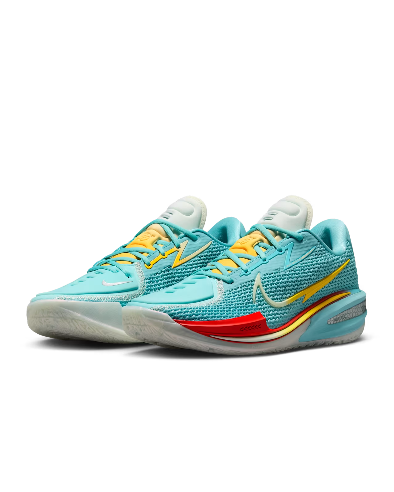 IU0779-400 TITAN à Dylan Harper à Nike GT Cut "Bleached Aqua/Sport Gold" (Men's)