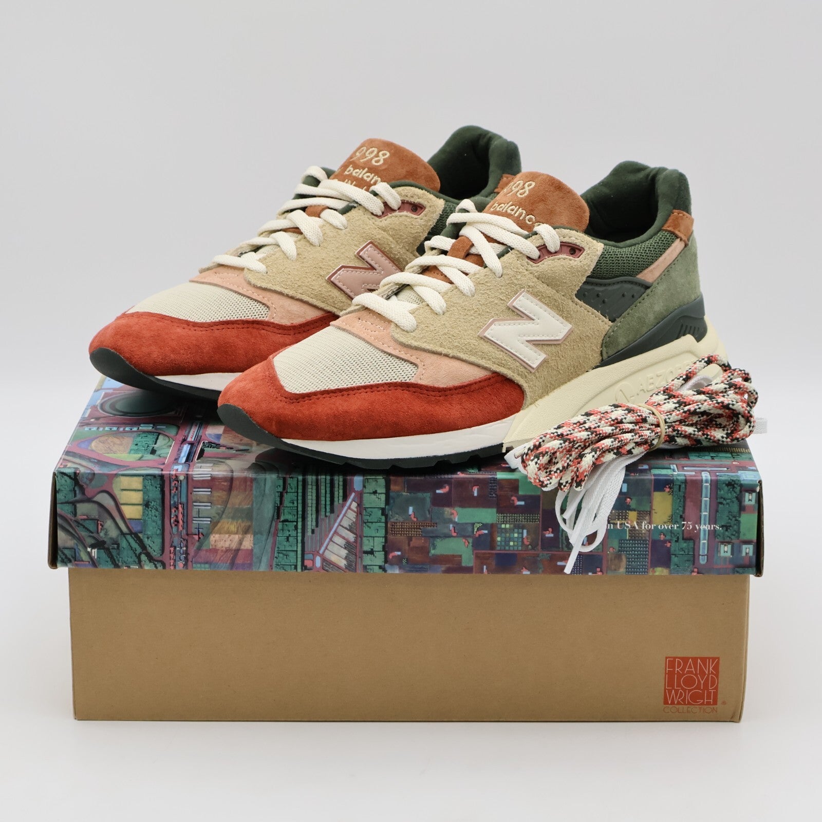 U998KH1 KITH Ronnie Fieg & Frank Lloyd Wright Foundation New Balance 998 (Men's)