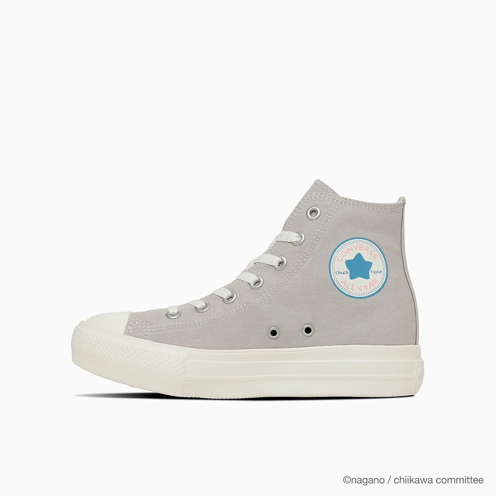 31315242 Chiikawa à Converse All Star Light PLTS PT Hi Light Grey (Women's)