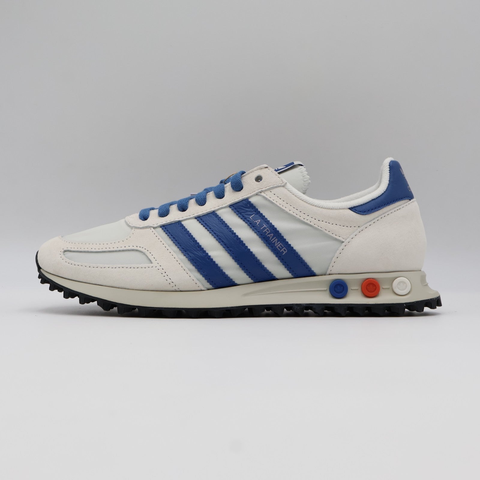 JR3610 adidas Originals LA Trainer OG Off White Dark Marine Crystal White (Men's