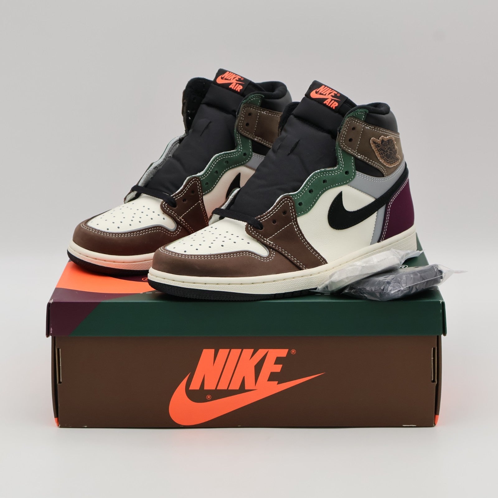 DH3097-001 Nike Air Jordan 1 Retro High OG Hand Crafted Black Brown (Men's)