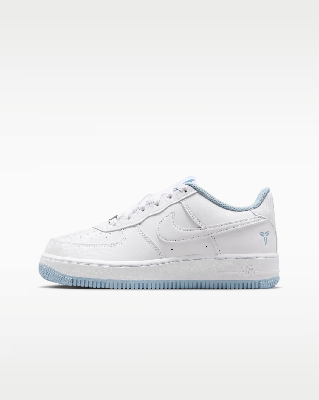 IO4610-100 IO4610-100 Nike GS Air Force 1 Low White/Armory Blue
