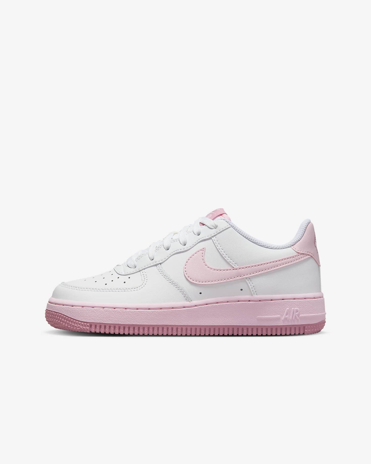 FV5948-100 Nike GS Air Force 1 Low White Elemental Pink Medium Soft Pink Pink