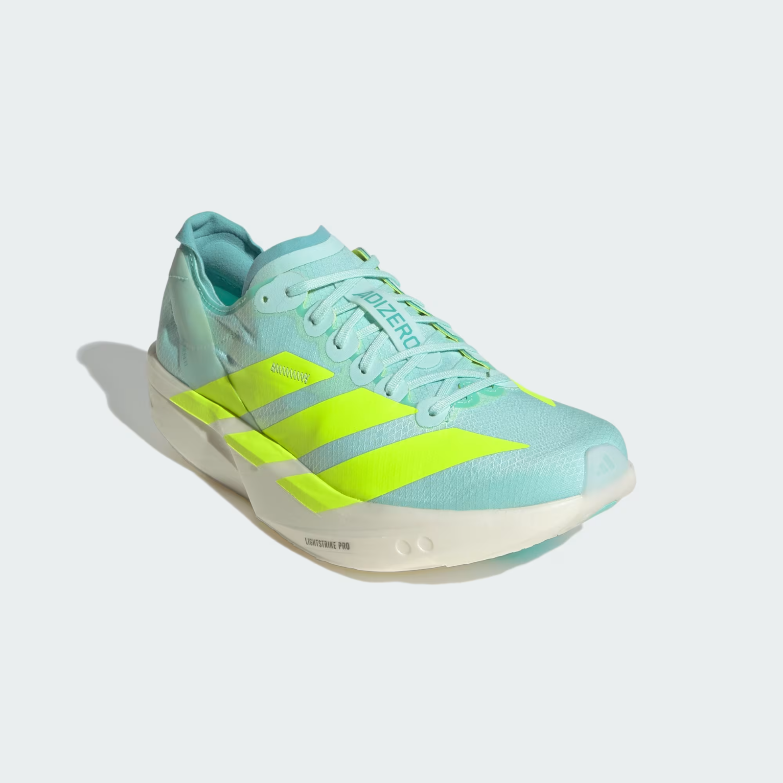 JH5223 adidas Adizero Takumi Sen 11 Blue Lucid Lemon Flash Aqua (Women's)