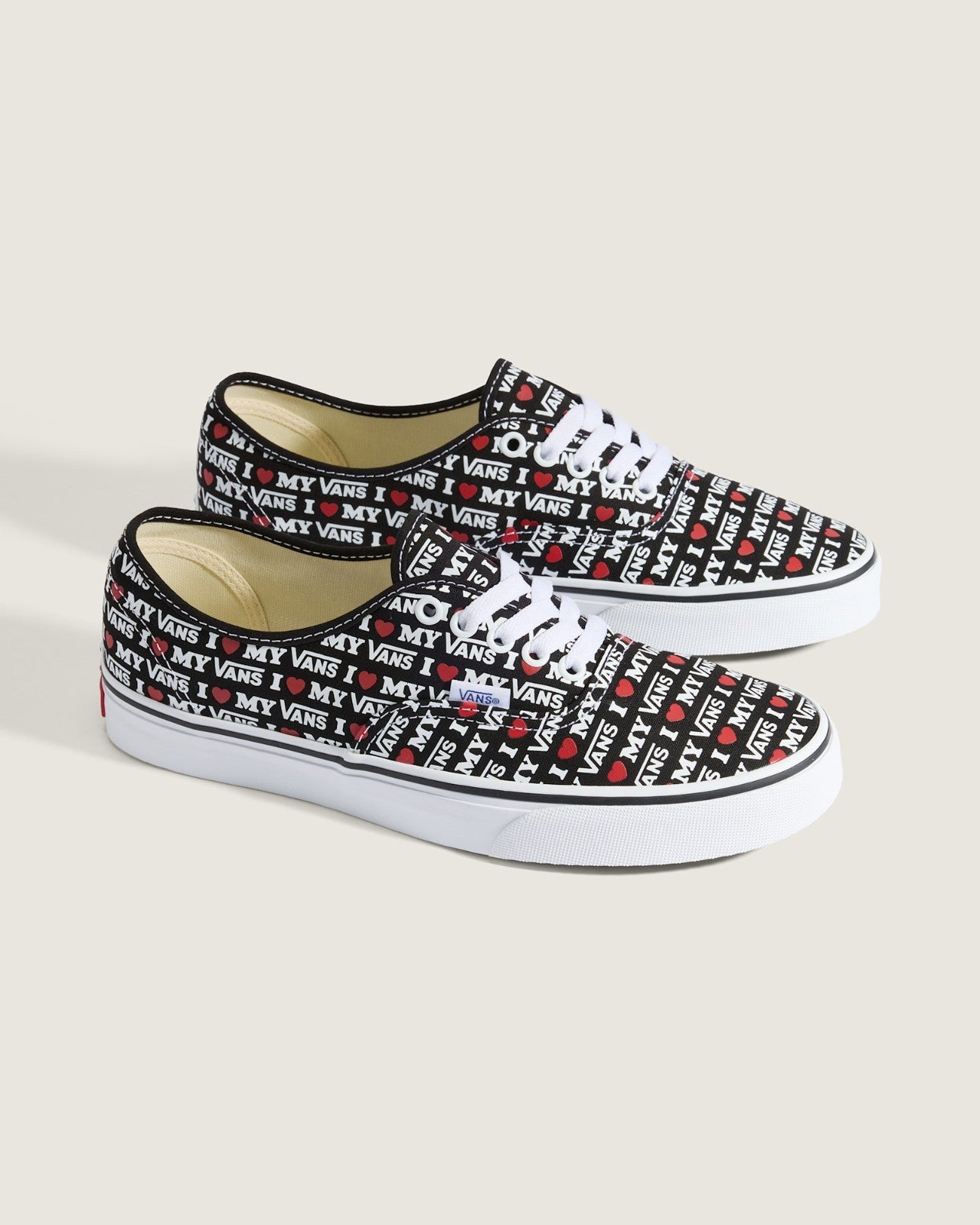 VN000EGACJI Vans Authentic I Love My Vans Mono Black (Men's)