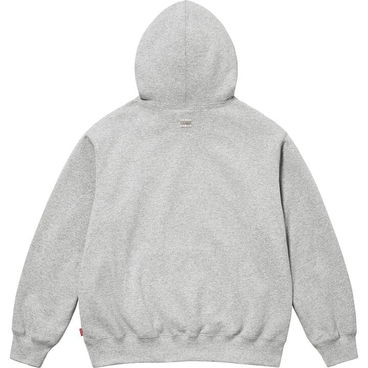 Supreme B.B. Simon Zip Up Hooded Sweatshirt Heather Grey