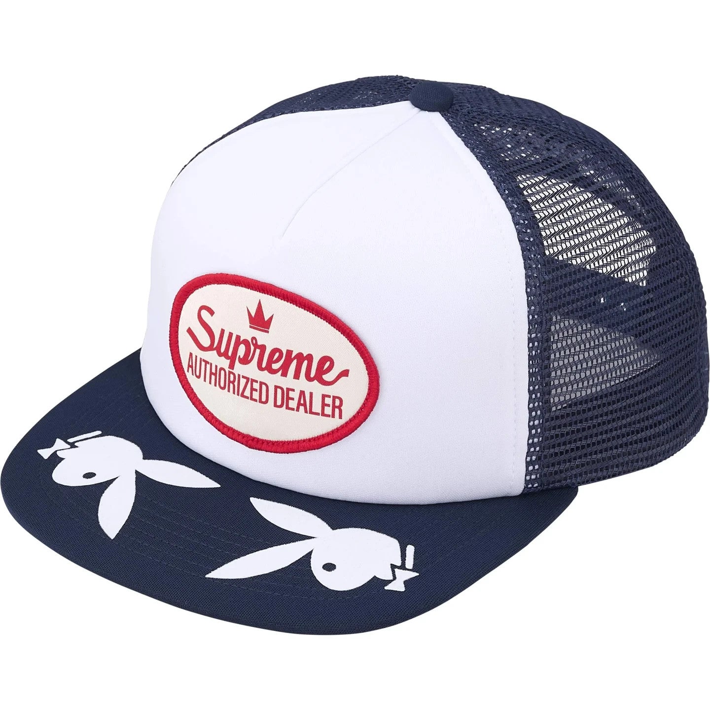 Supreme x Playboy Mesh Back 5-Panel Navy
