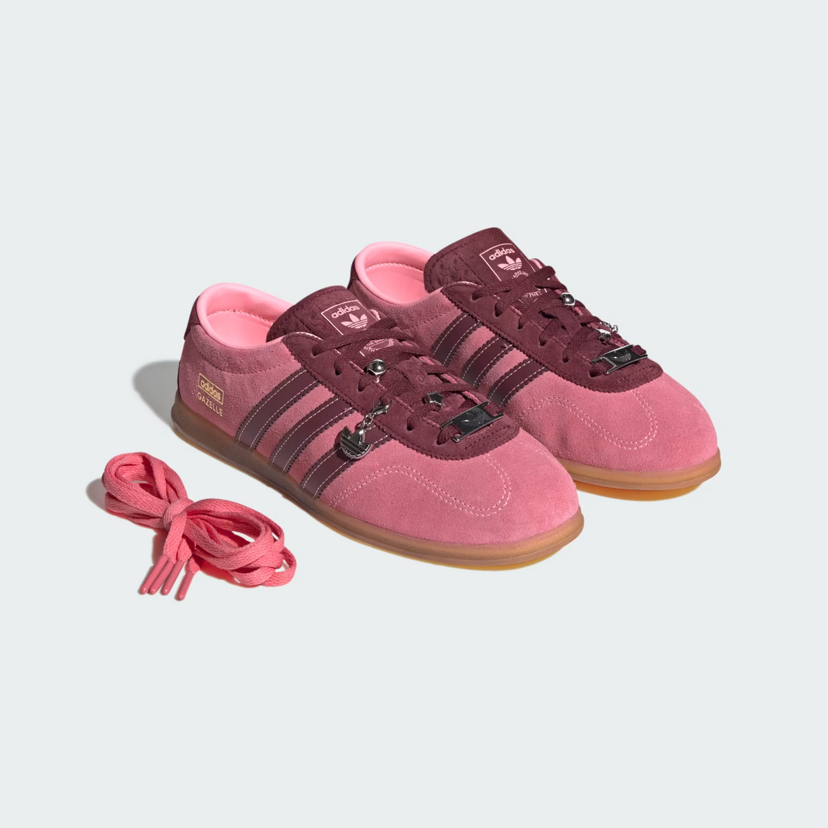 KI5309 Moussy adidas Gazelle Lo Pro Pink Spark Shadow Red (Women's)