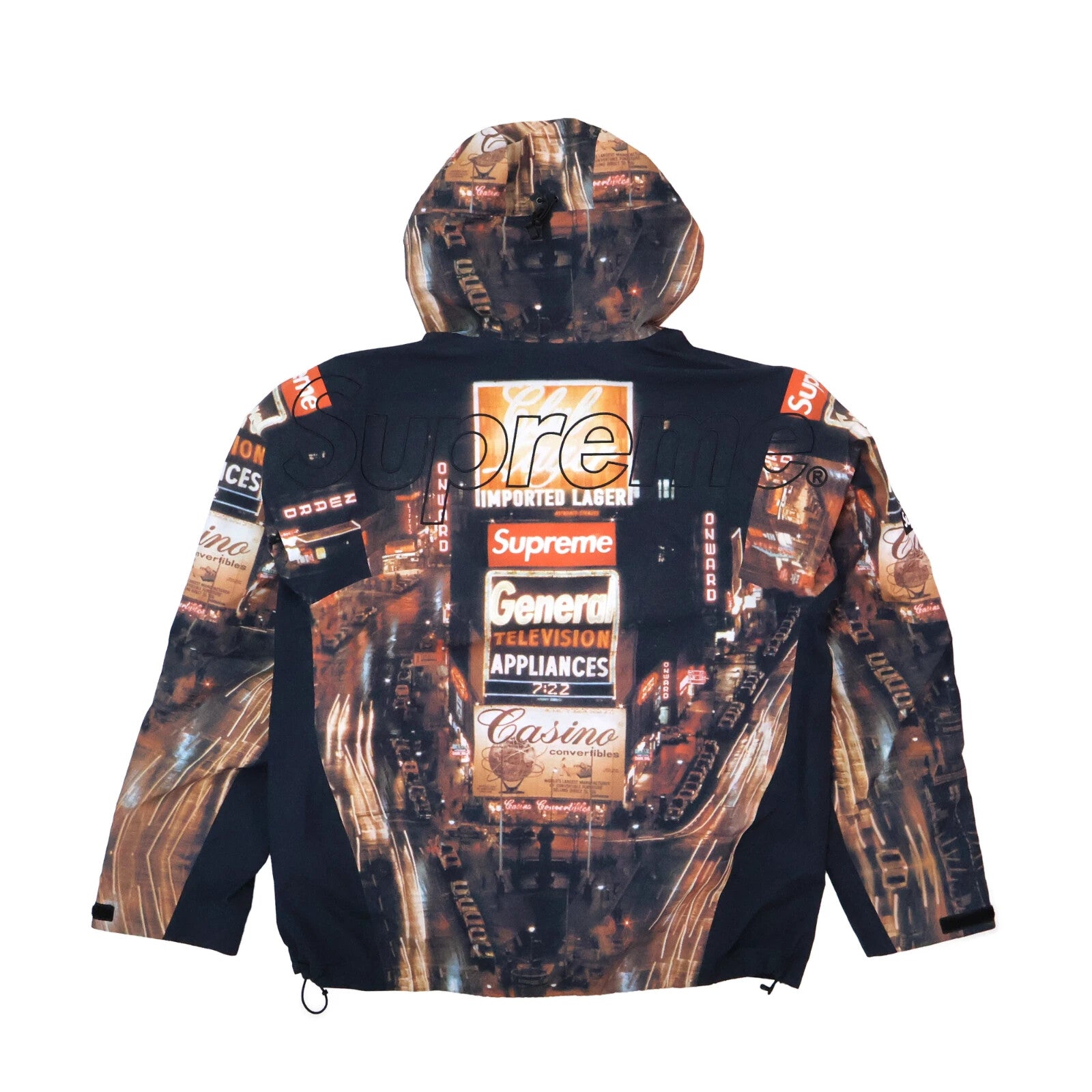 Supreme The North Face Taped Seam Shell Jacket Times square