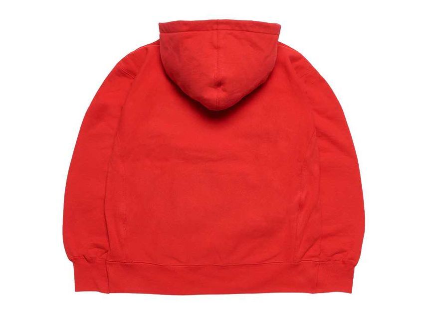 Supreme Cross Box Logo Hooded Sweatshirt Red