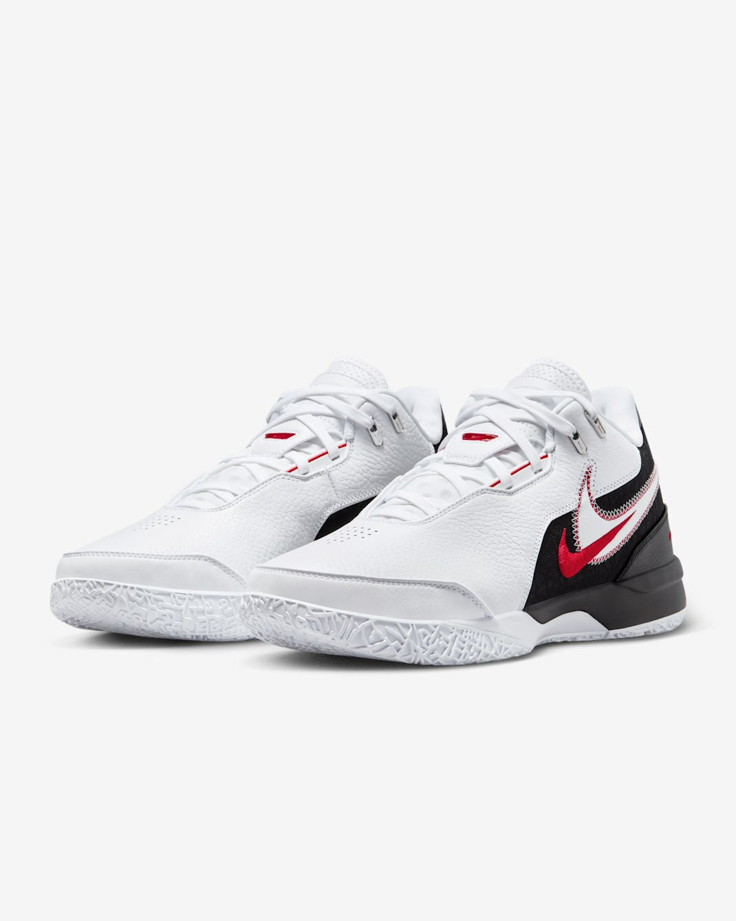 FJ1566-100 Nike LeBron NXXT Gen AMPD Basketball Shoes White University (Men's)