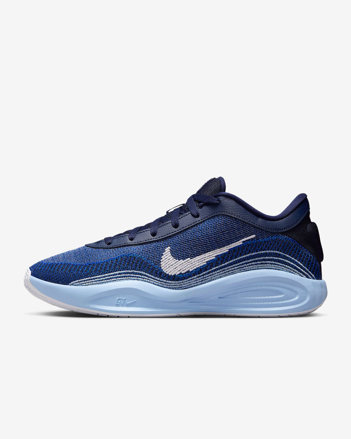 FJ7808-401 Nike GT Hustle Academy College Navy Psychic Blue Racer Blue (Men's)