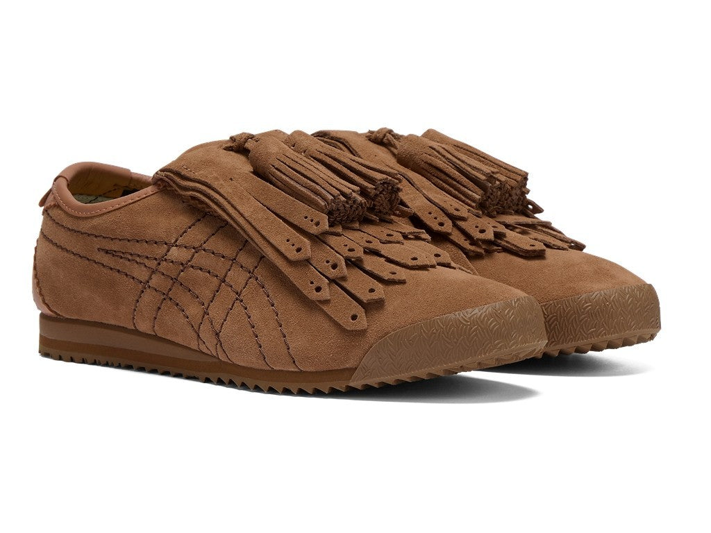 1183C576-200 Onitsuka Tiger Mexico 66 Fringe Mocha Brown Dark Brown (Men's)