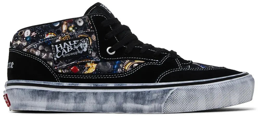 VN00112HBLU Supreme à Mike Kelley à Vans Half Cab "Black" (26SS Week8)