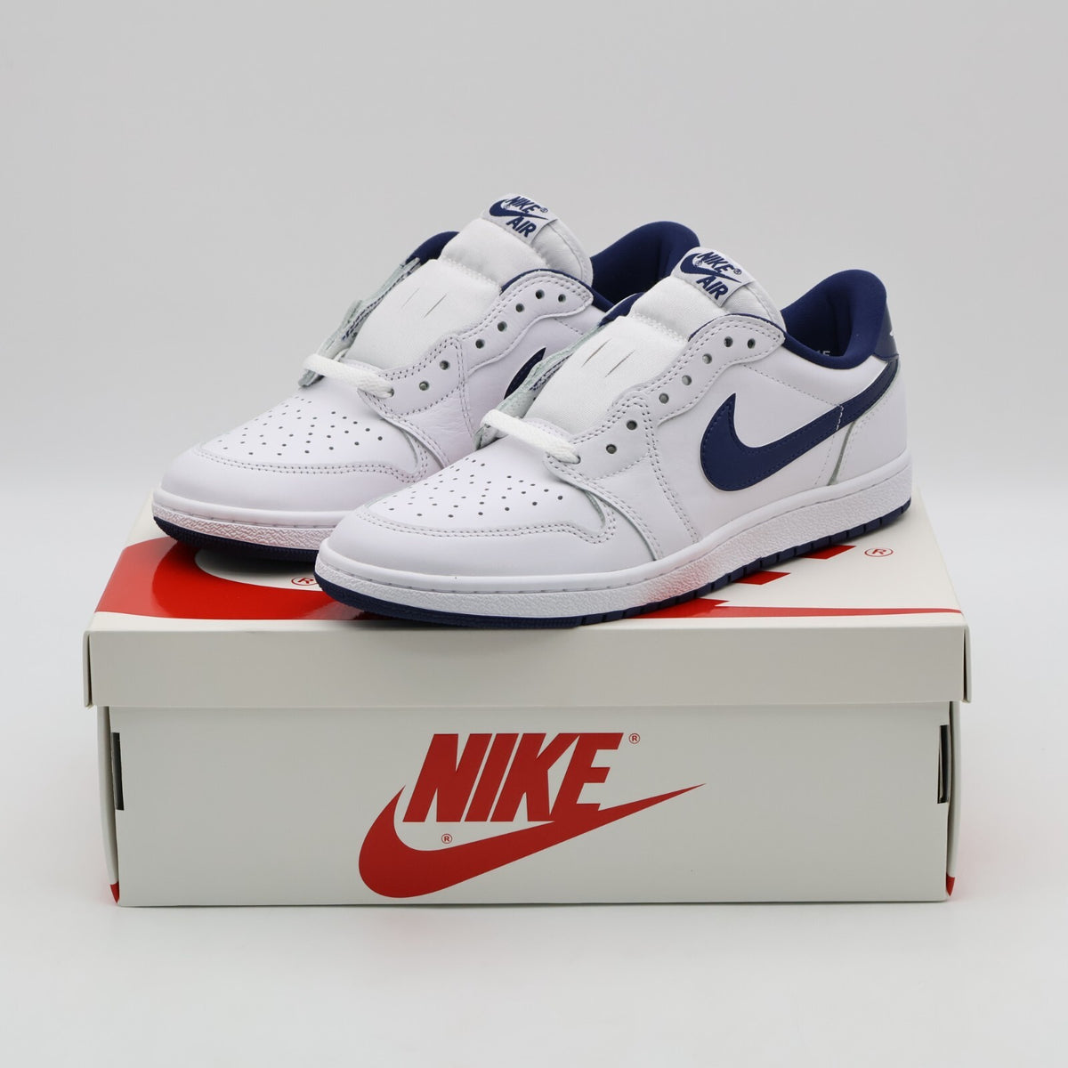 FB9933-141 Nike Air Jordan 1 Low '85 Metallic Blue 2024 (Men's)