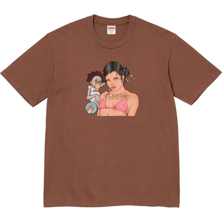 Supreme Angel Tee Brown