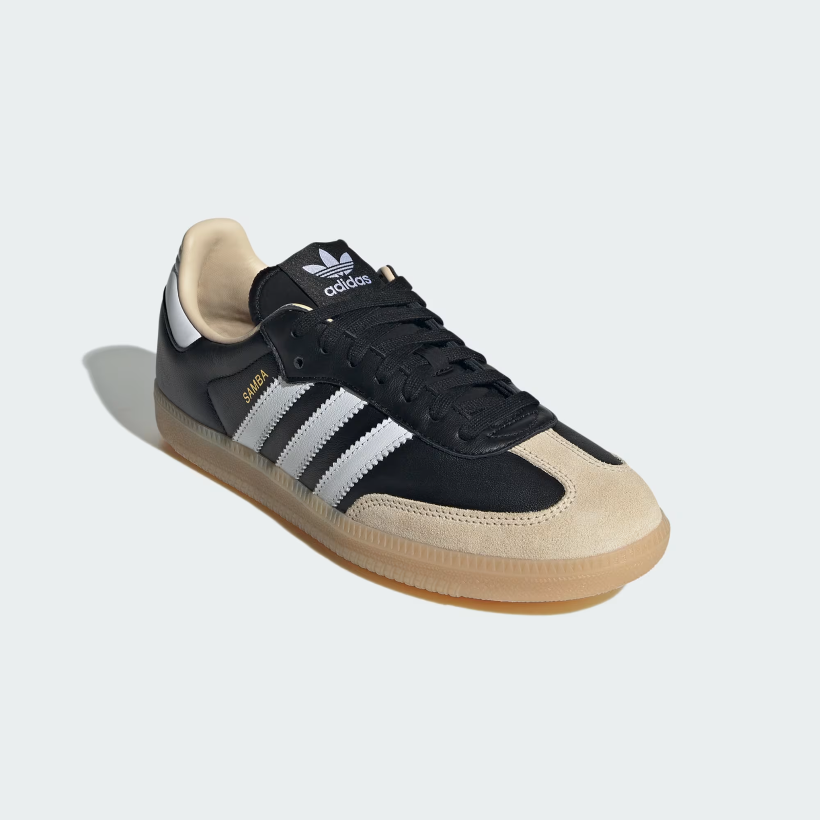 JS3832 adidas Originals Samba OG Core Black Cloud White Gum (Men's)