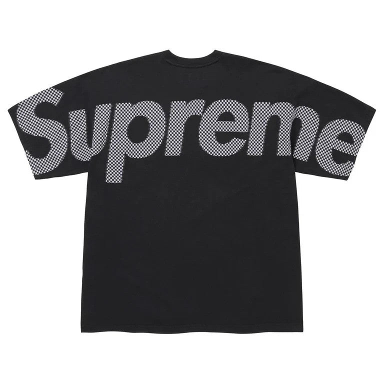 Supreme Checkerboard Intarsia S/S Top Black