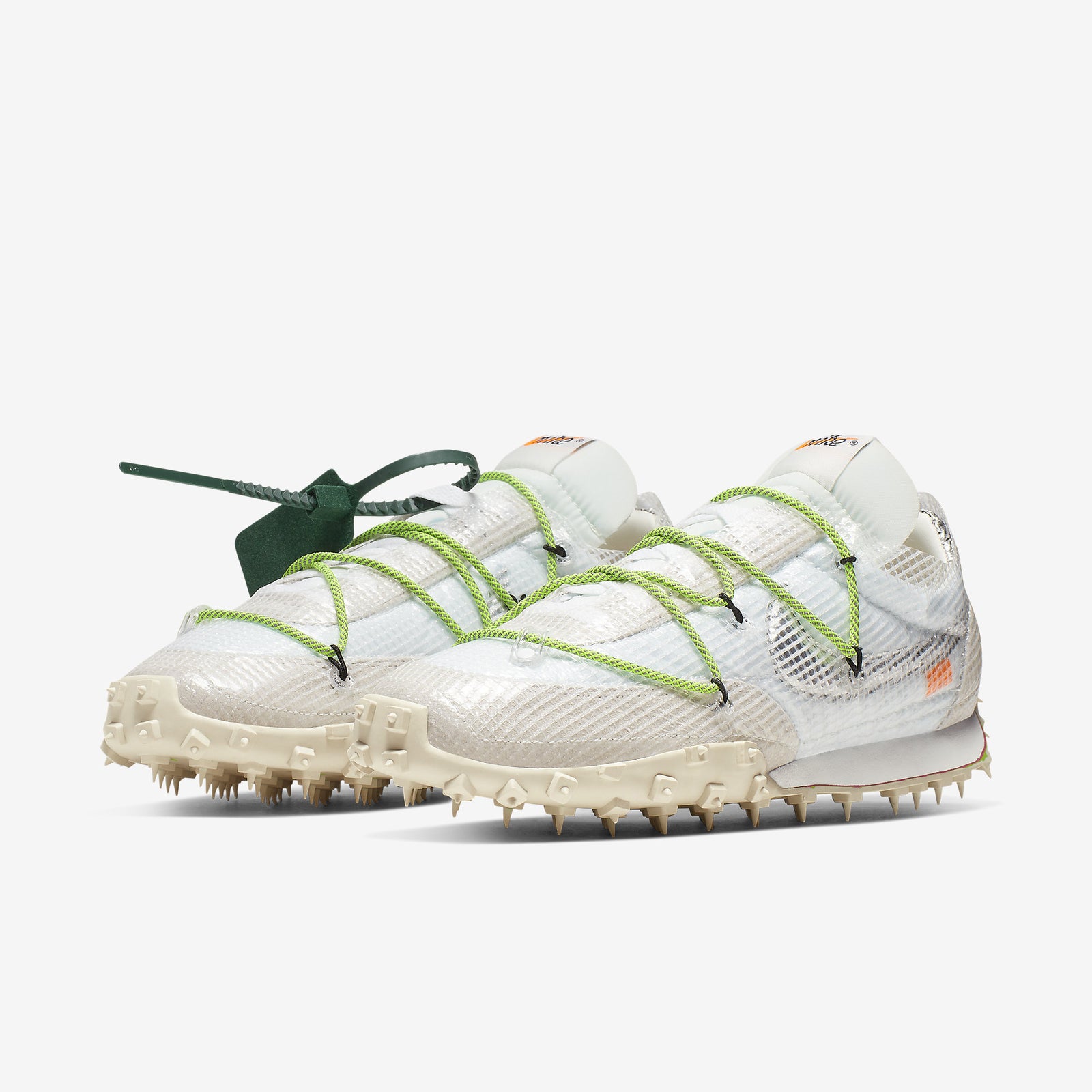CD8180-100 Off-White à Nike Waffle Racer White (Women's)