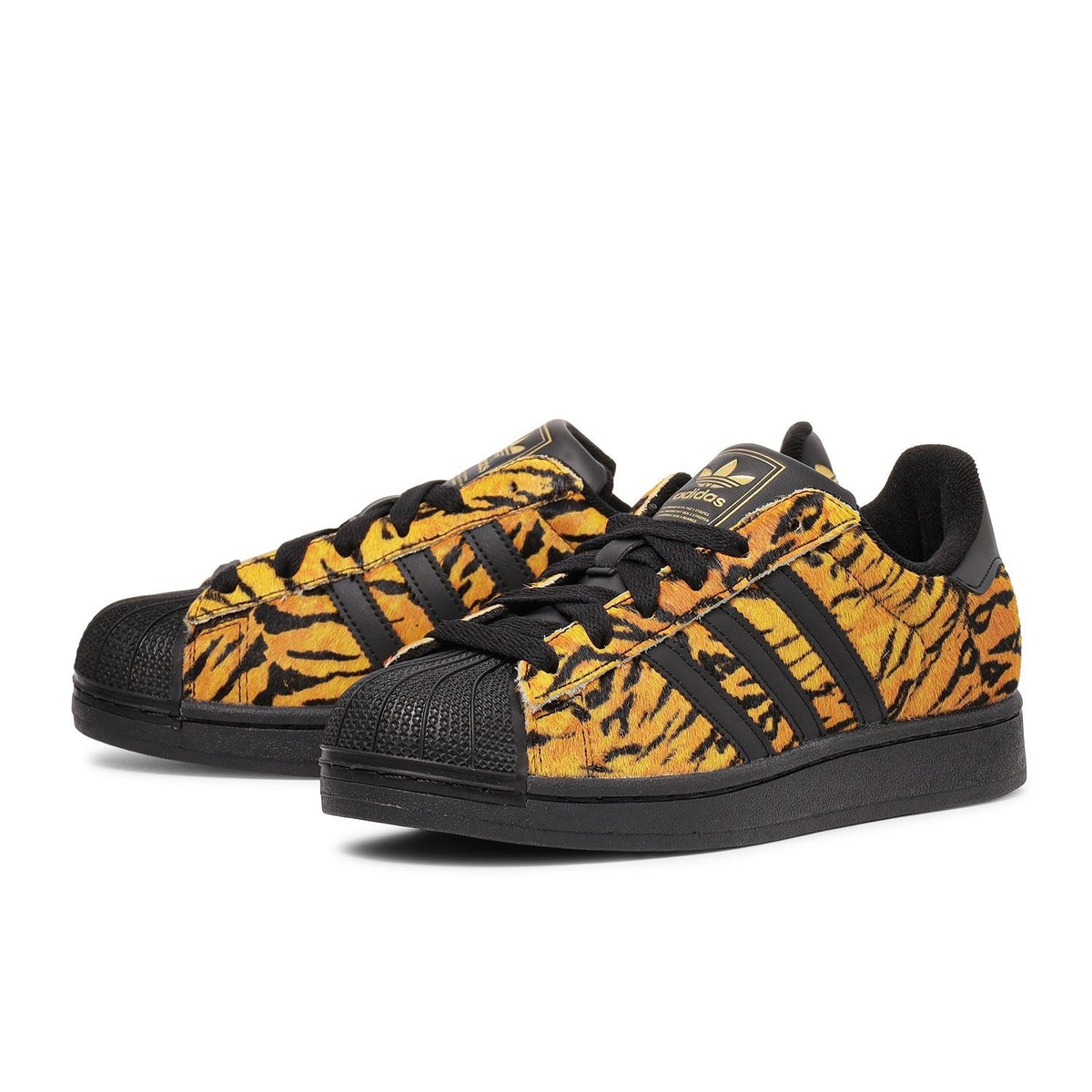 IH1633 adidas SUPERSTAR II YELLOW/CBLACK/GOLDMT (Women's)