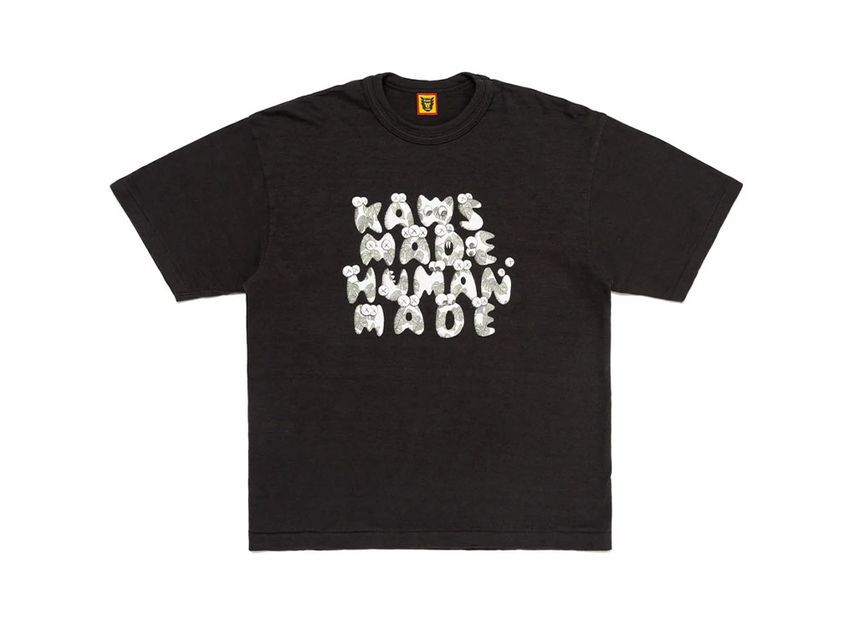 HUMAN MADE KAWS Kaws Made Graphic T-Shirt #4 Black