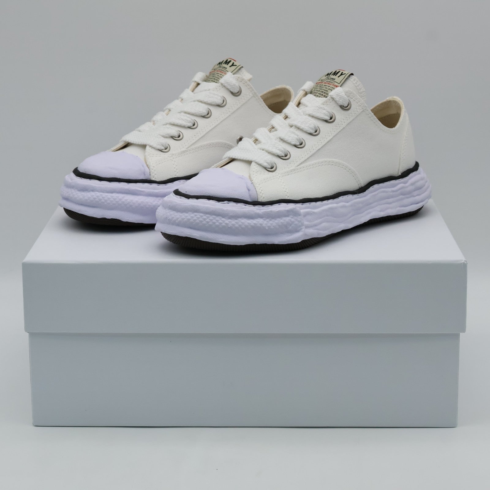 A11FW702-WHITE Maison MIHARA YASUHIRO PETERSON 23 Original Sole Canvas (Men's)