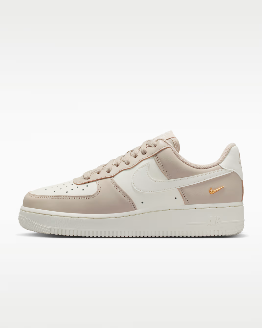 IV5197-200 Nike Air Force 1 '07 "Cream 2/Metallic Gold" (Women's)