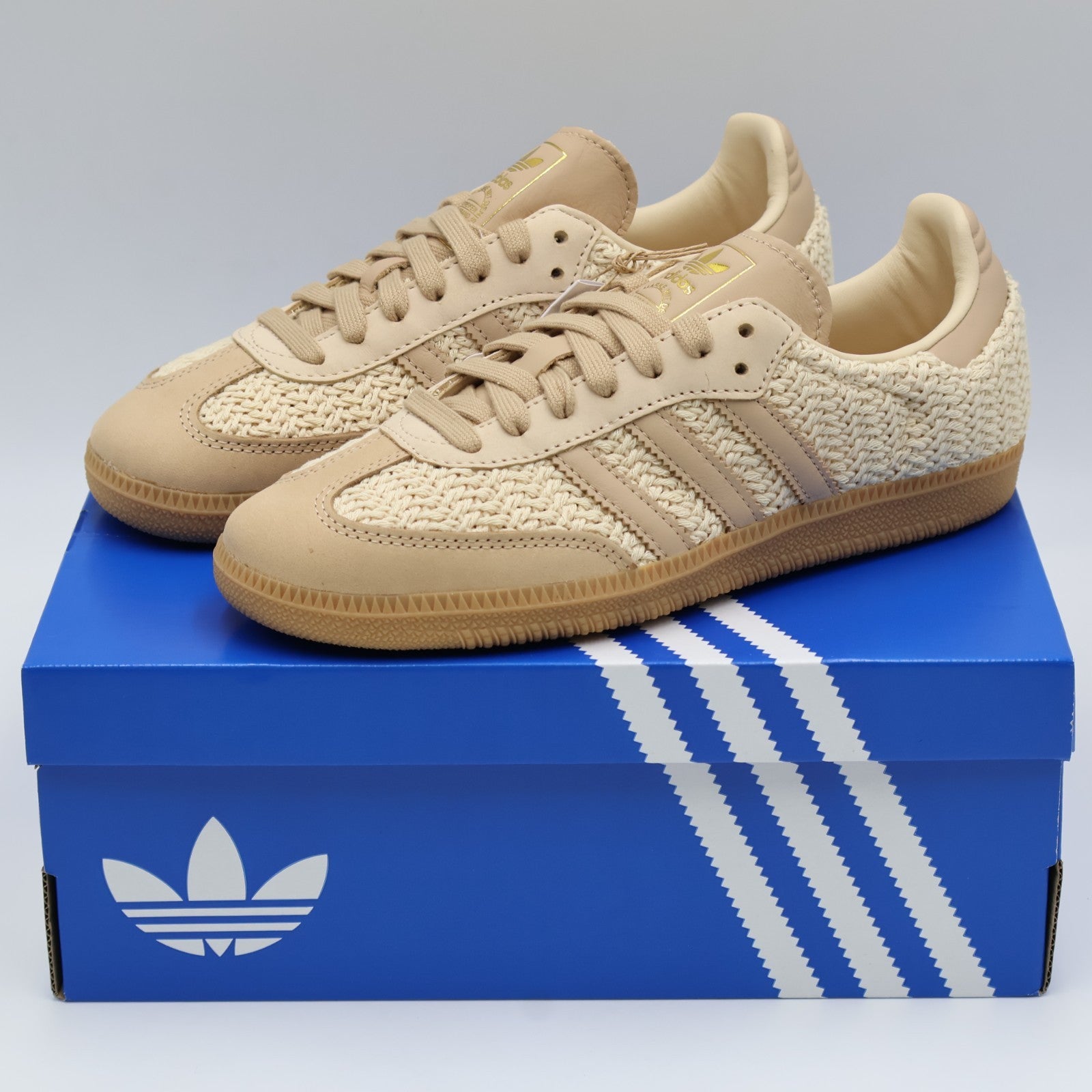JR9446 adidas Originals Samba OG Sand Strata Magic Beige Gum (Women's)