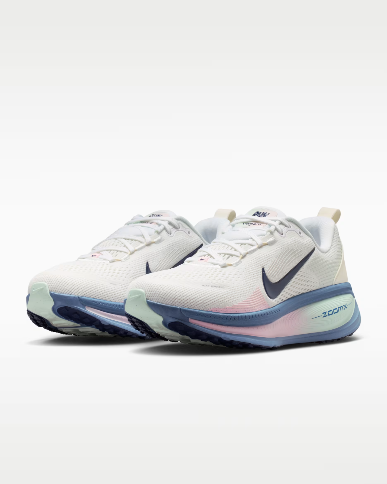 HM6804-115 Nike Vomero 18 "White/Work Blue" (Women's)