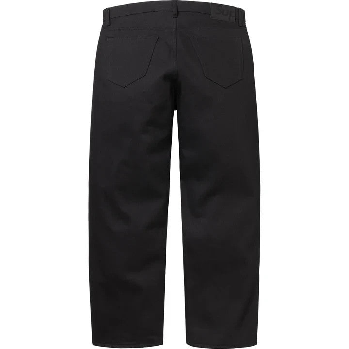 Supreme Rigid Loose Fit Selvedge Jean (25FW) Rigid Black