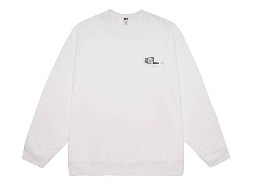 Uniqlo KAWS Sweatshirt White