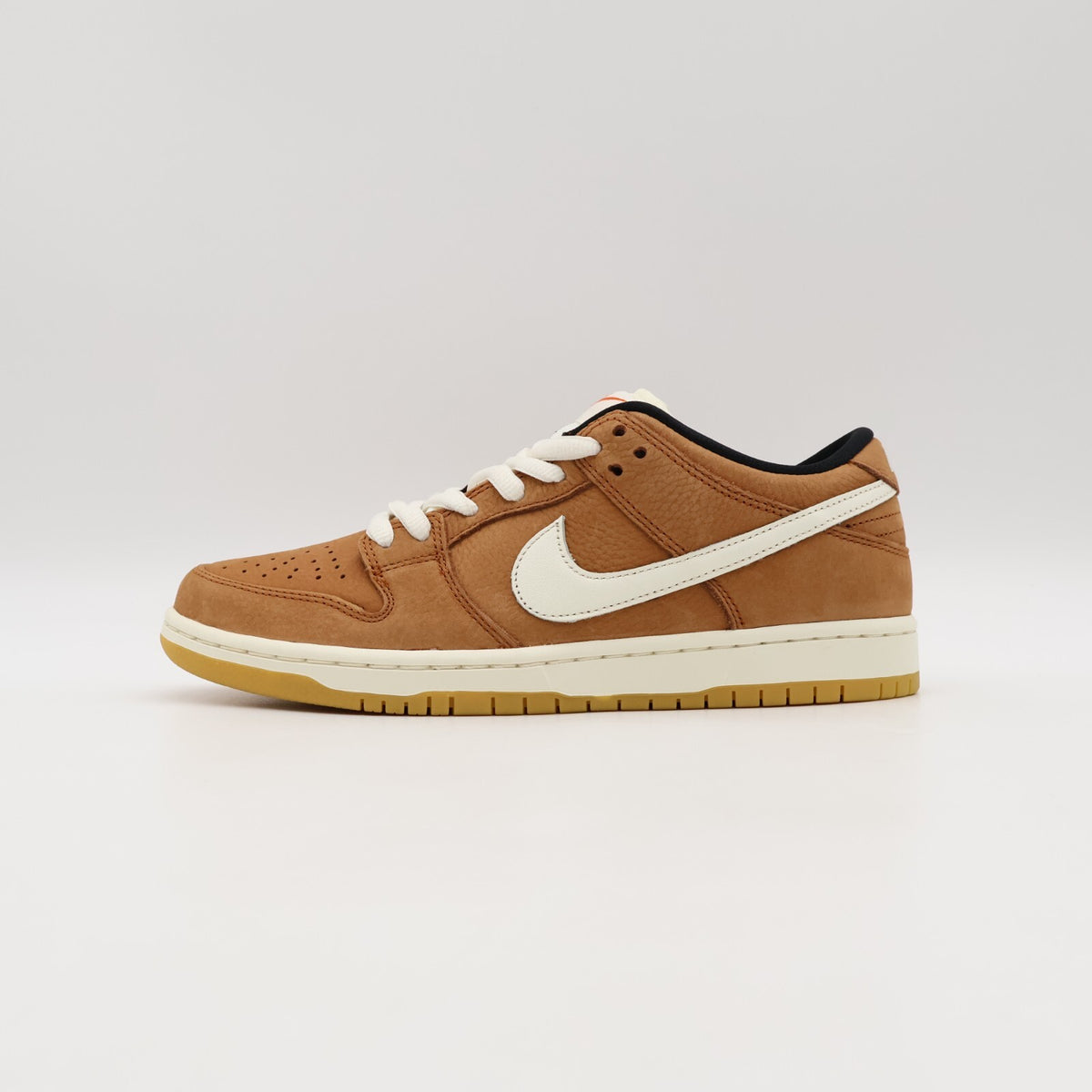 DH1319-200 Nike SB Orange Label Dunk Low PRO ISO Dark Russet Sail Brown (Men's)