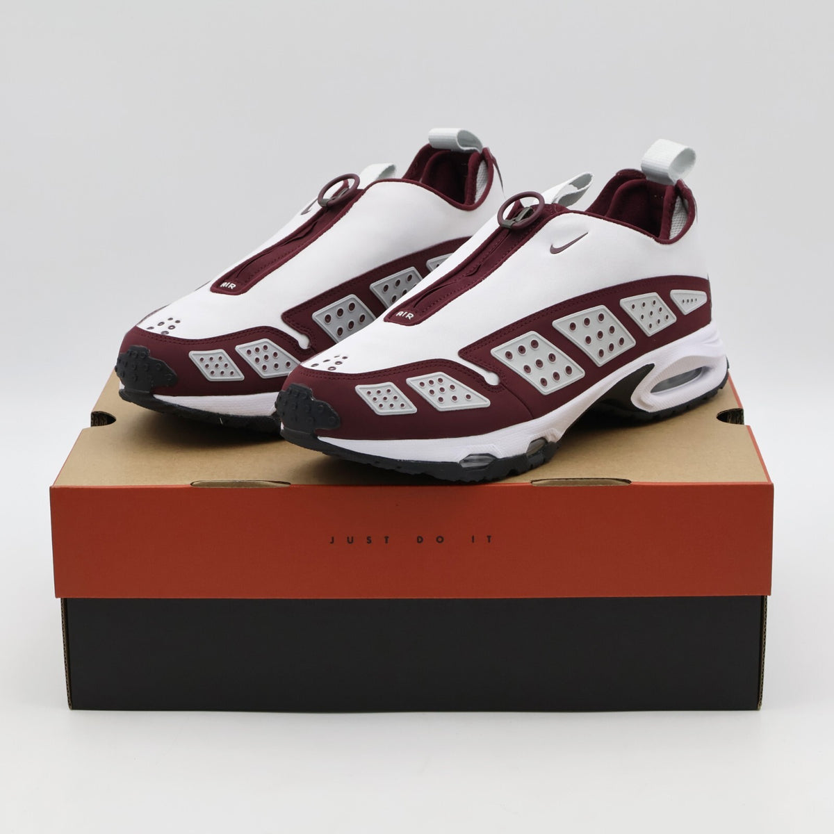 FZ2068-002 Nike Women's Air Max SNDR Photon Dust and Night Maroon (Women's)