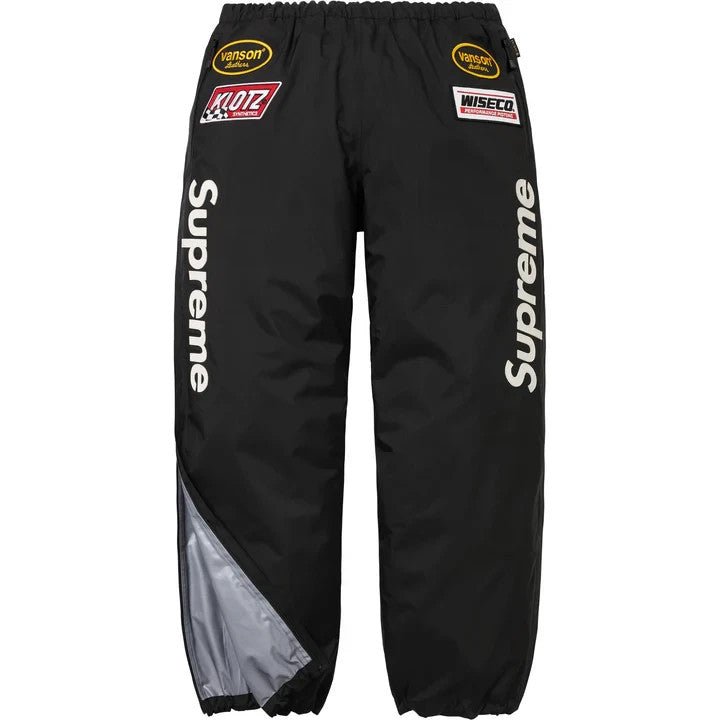 Supreme x Vanson Leathers GORE-TEX Pant Black