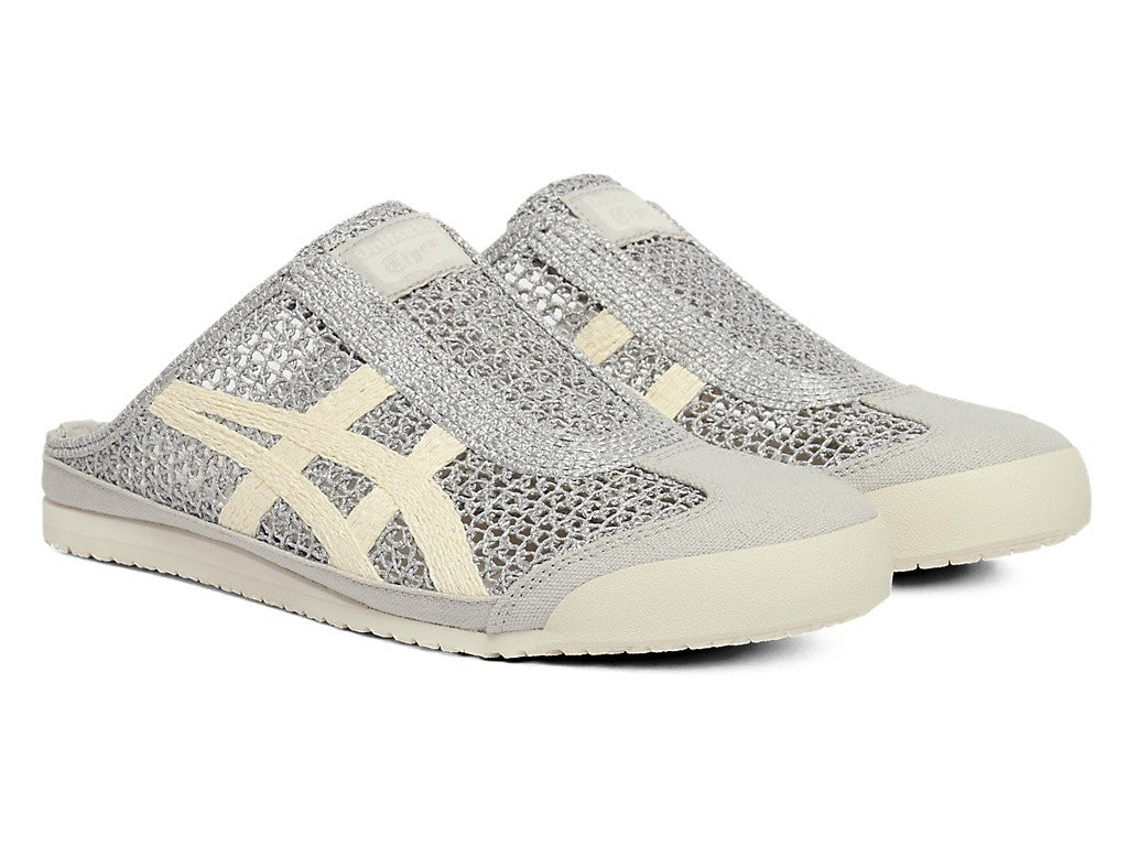 1183C123-021 Onitsuka Tiger Mexico 66 Sabot Pure Silver/Cream (Men's)