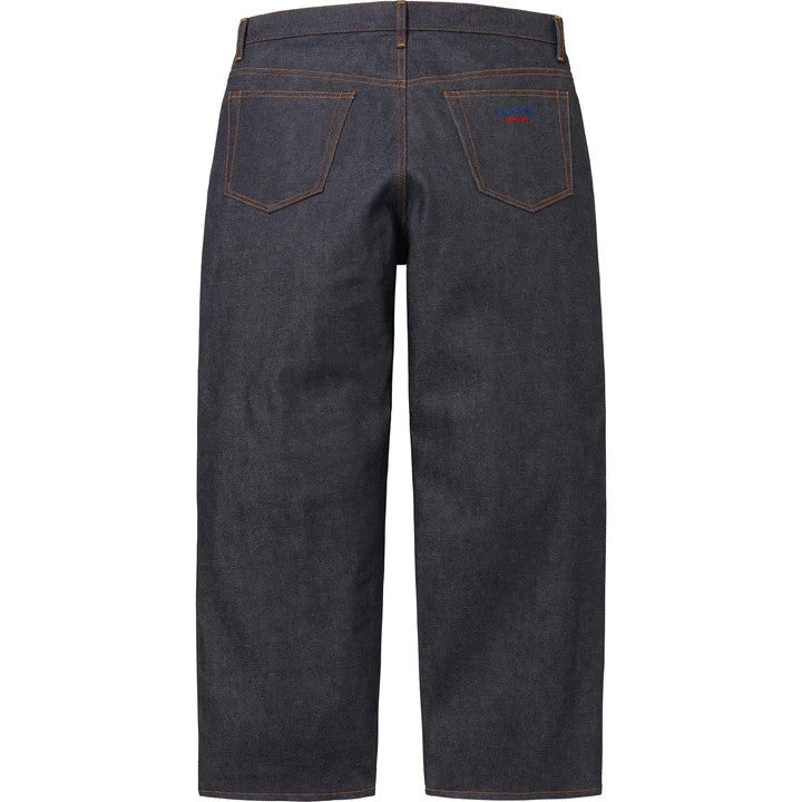 Supreme Baggy Selvedge Jean (25FW) Rigid Indigo