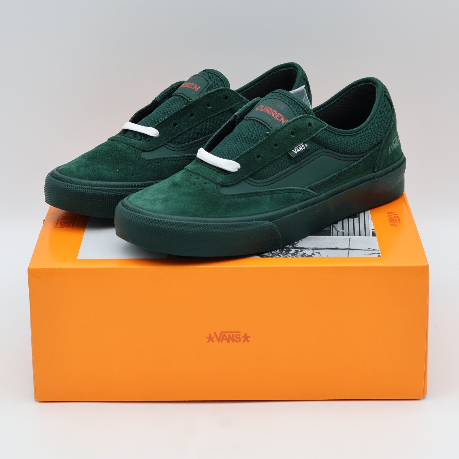 VN000D85EME Atiba Jefferson Vans Skate Curren Caples Emerald (Men's)