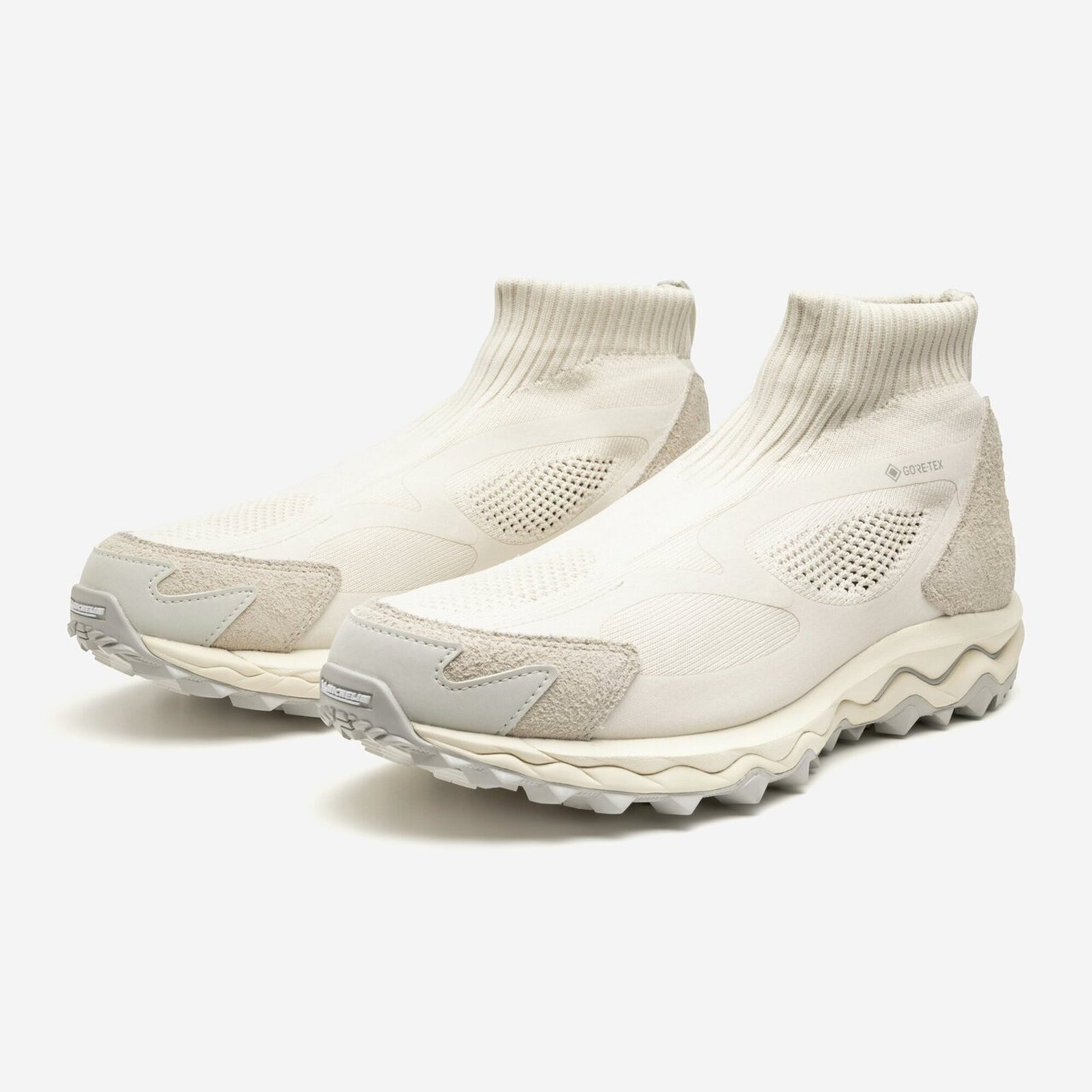 D1GD245501 nonnative à Mizuno Wave Mujin TL Mid GORE-TEX Off White (Men's)