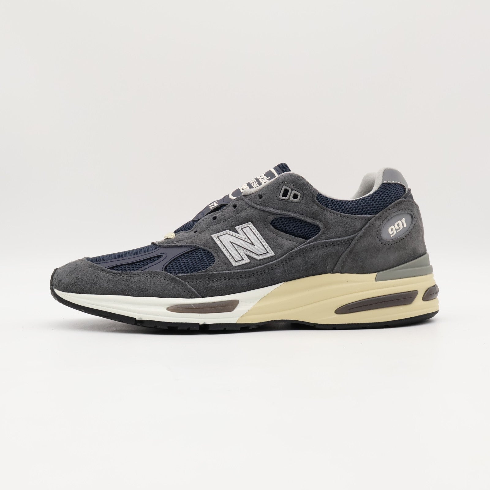 U991GG2 New Balance 991V2 Gray Navy (Men's)