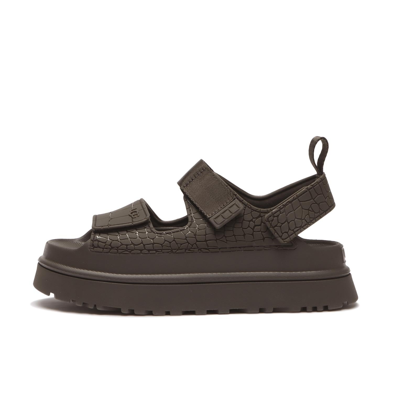 1175311-DNSS UGG Goldenglow Embossed Dense Smoke (Women's)