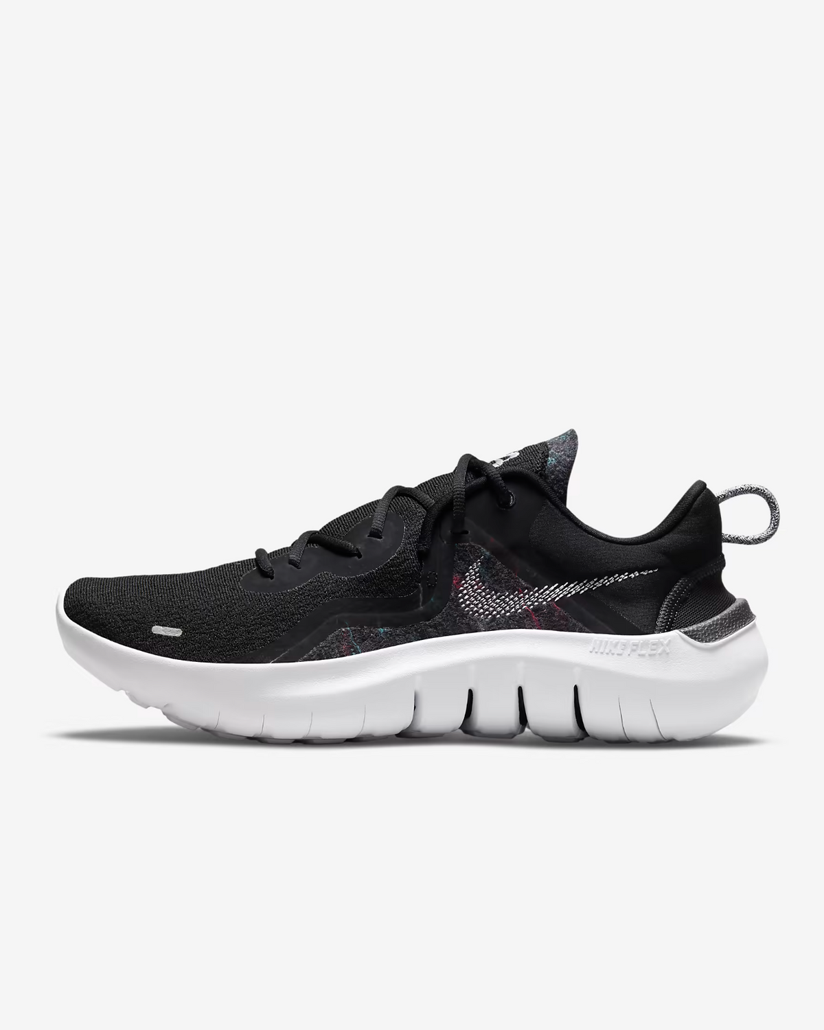 CW3408-002 Nike Flex Run 2021 Road Running Shoes Black Dark Smoke Grey (Men's)