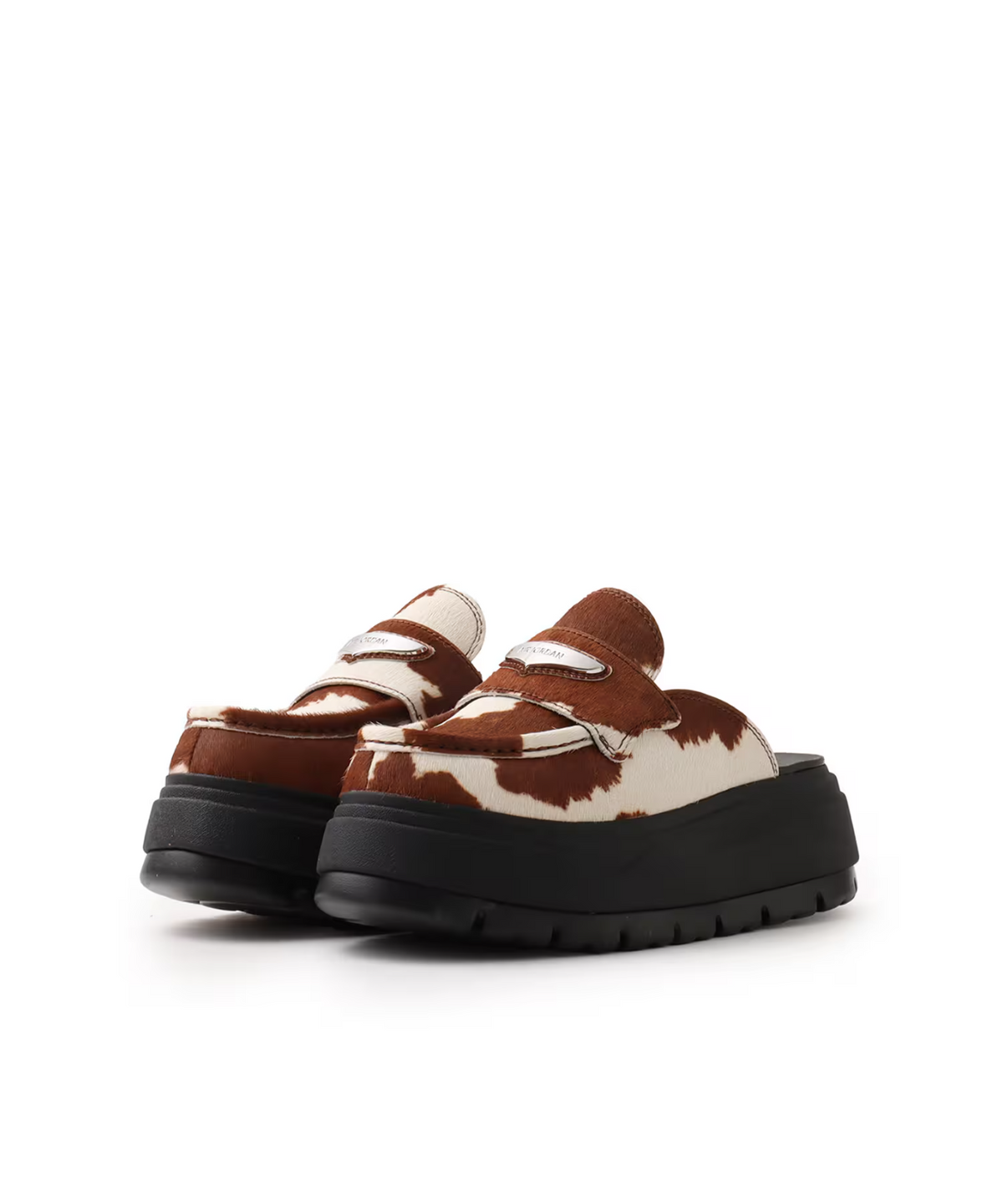 IB1497-001 Nike Air Jordan Loafer Mule Cow Print (Women's)