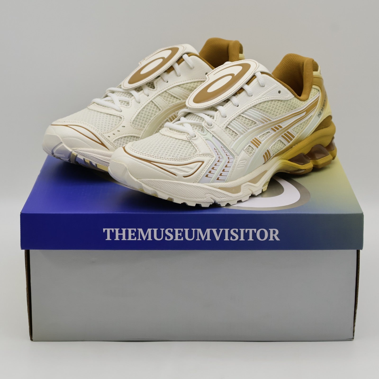 1203A528-100 The Museum Visitor Asics Gel-Kayano 14 Cream Mineral Brown (Men's)